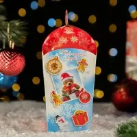 Коробка подарочная складная &laquo;Снежка&raquo; 16&times;9&times;18 см