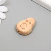 Бусина для творчества дерево "Милое авокадо" 2,8х2 см