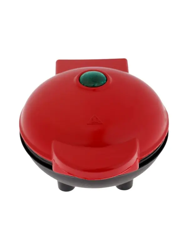 Электровафельница WV-01, 350 Вт, венские вафли, антипригарное покрытие, красная