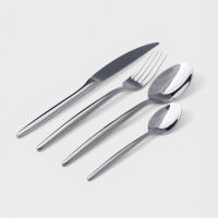 Вилка столовая Hanna Kn&ouml;vell Eman, 20.6 см, толщина 3 мм, нержавеющая сталь, серебристая