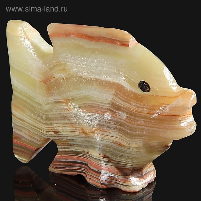 Сувенир «Рыба», 5 см, оникс Сувенир «Рыба», 5 см, оникс