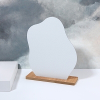 Зеркало настольное, зеркальная поверхность 19,4 × 24 см, цвет бежевый Зеркало настольное, зеркальная поверхность 19,4 × 24 см, цвет бежевый