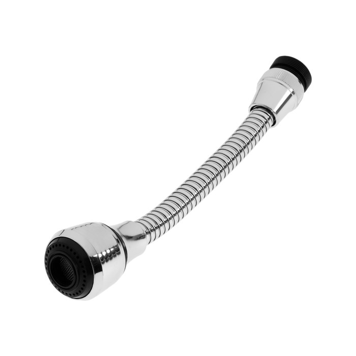 Аэратор ZEIN, на гибком шланге, 180 мм, универсальный, 2 режима, пластик Аэратор ZEIN, на гибком шланге, 180 мм, универсальный, 2 режима, пластик