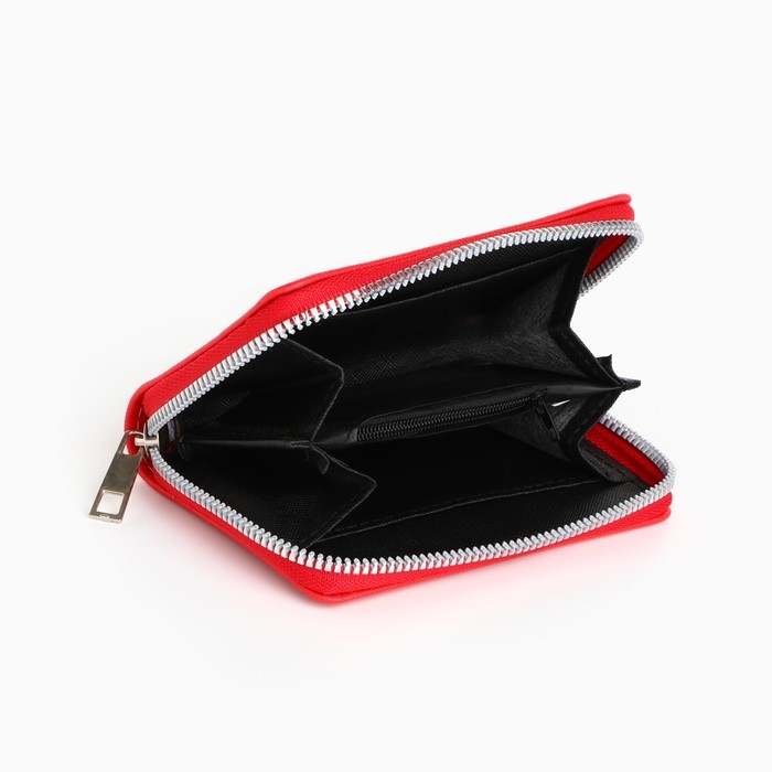 Кошелёк женский NK, 12х8 см, цвет красный Кошелёк женский NK, 12х8 см, цвет красный