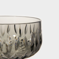 Креманка «Грани», 400 мл, 11×15,5 см, цвет серый Креманка «Грани», 400 мл, 11×15,5 см, цвет серый