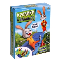 Настольная игра «Кролики в балансе», 1 игрок, 4+ Настольная игра «Кролики в балансе», 1 игрок, 4+