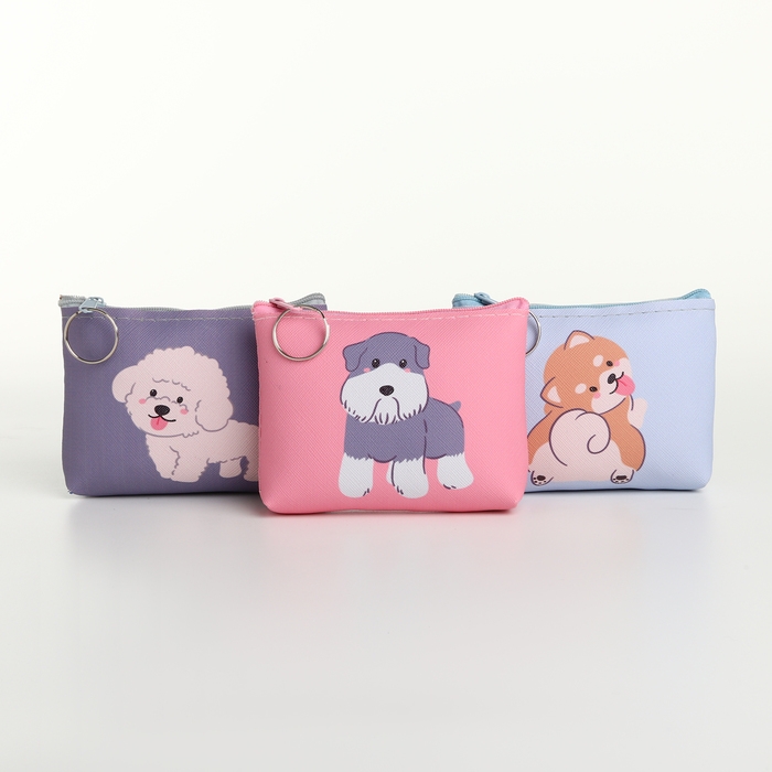 Кошелёк детский на молнии &laquo;Выбражулька&raquo;, цвет МИКС