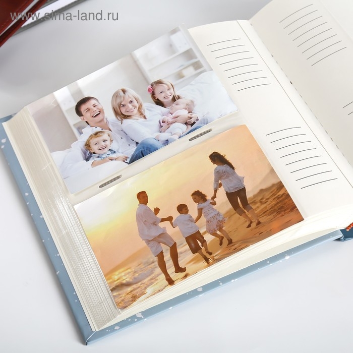 Фотоальбом на 200 фото "Зайки" 10X15 см, бум.карм.с мемо