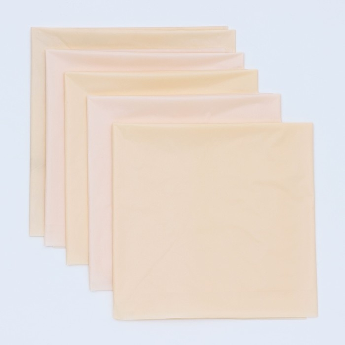 Набор детских непромокаемых клеёнок, 90х70 см, 5 шт., цвета МИКС