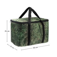 Термосумка Cartage Т-18, камуфляж пиксель, 18 л, 35х21х24 см