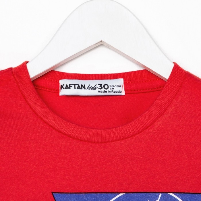 Футболка с длинным рукавом "Тачки", Disney, рост 110-116, красный