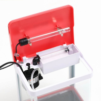 Аквариум SeaStar HX-180F в комплекте: LED-лампа, фильтр, 3,5 л, красный Аквариум SeaStar HX-180F в комплекте: LED-лампа, фильтр, 3,5 л, красный