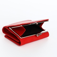 Кошелёк женский на магнитах, цвет красный