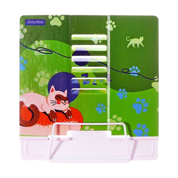 Подставка для книг металл 21 х 20,5 х 16,5см Котик Подставка для книг металл 21 х 20,5 х 16,5см Котик