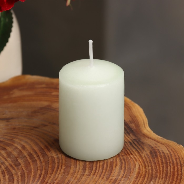 Свеча ароматическая Свеча ароматическая "Зеленый чай", 4×6 см, в коробке