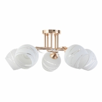 Люстра "Рафаэль" 5х60Вт Е27 Золото 61х61х22,5см Люстра "Рафаэль" 5х60Вт Е27 Золото 61х61х22,5см