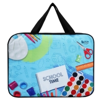 Папка для труда А4 на молнии текстиль 70мм 360 х 260 &laquo;1 сентября: Школьная&raquo;