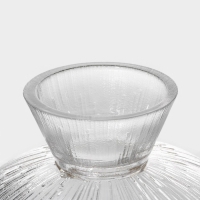 Ваза из стекла для фруктов «Фейерверк», 630 мл, 18×9 см, цвет прозрачный Ваза из стекла для фруктов «Фейерверк», 630 мл, 18×9 см, цвет прозрачный