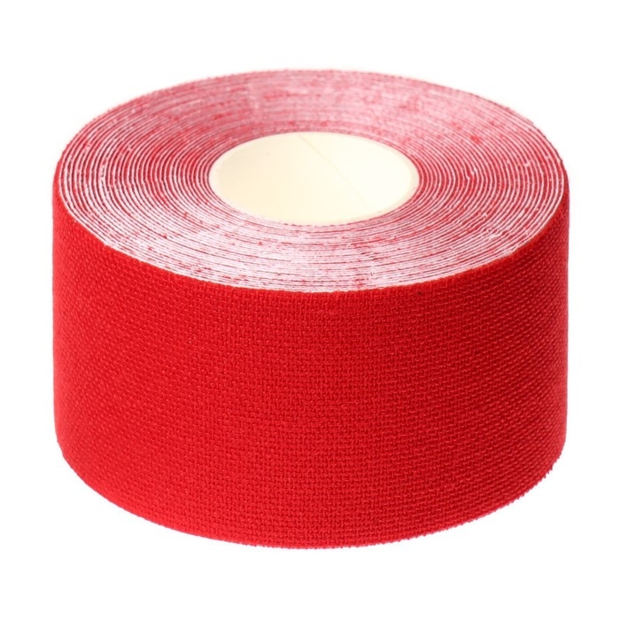 Кинезио - тейп, 3,8 см &times; 5 м, цвет красный
