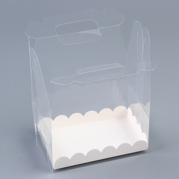 Коробка под рулет, белая 13 х 8 х 10 см. Кондитерская упаковка Коробка под рулет, белая 13 х 8 х 10 см. Кондитерская упаковка