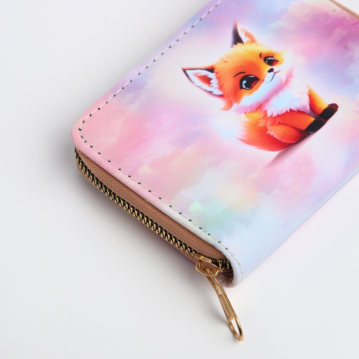 Кошелёк детский на молнии &laquo;Выбражулька&raquo;, цвет разноцветный