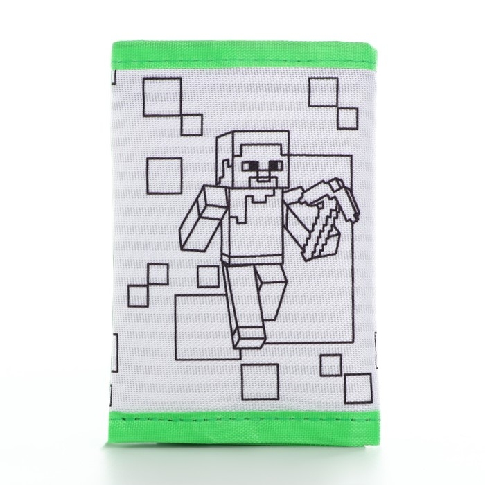 Кошелек на липучке под раскраску &laquo;Динозавр: Дино краски&raquo;