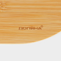 Набор для подачи сыра Доляна Cheese, 3 ножа, доска 32,5&times;18 см, бамбук