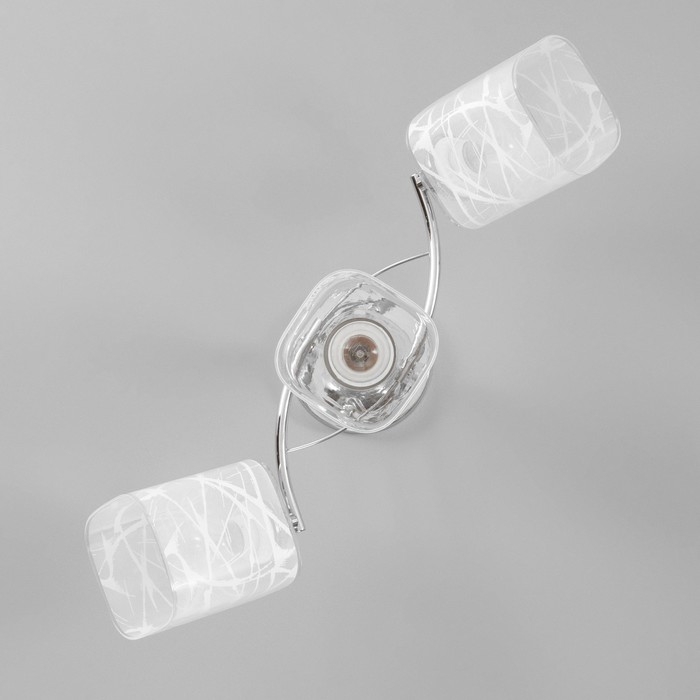 Люстра потолочная Поли 3хE27 40Вт Хром Люстра потолочная Поли 3хE27 40Вт Хром