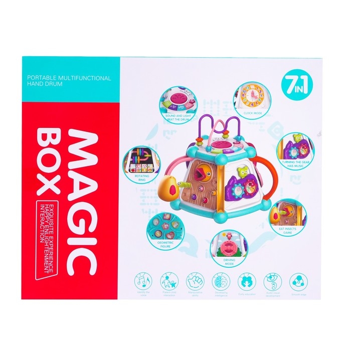 Развивающая игрушка &laquo;Логический центр&raquo;, световые и звуковые эффекты, работает от батареек