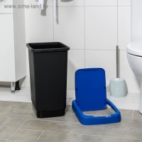 Контейнер для мусора &laquo;Твин&raquo;, 25 л, цвет синий