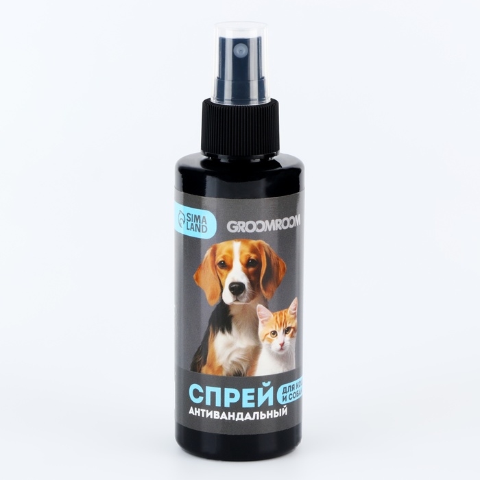 Спрей антивандальный &laquo;Groomroom&raquo; для кошек и собак, 150 мл