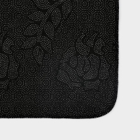 Набор ковриков для ванной и туалета Доляна &laquo;Пёрышки&raquo;, 2 шт, 50&times;80 см, 40&times;50 см, цвет серый