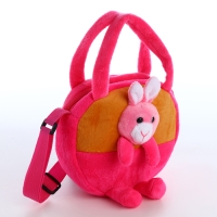 Сумка детская на молнии «Выбражулька», цвет малиновый Сумка детская на молнии «Выбражулька», цвет малиновый