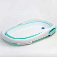 Ванночка детская складная, цвет бирюзовый