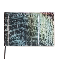 Еженедельник датированный 2025 год, ESCALADA "змея металлик", мягкая обложка ПВХ, 64 листа, блок 70 г/м&sup2;, 180 х 127мм