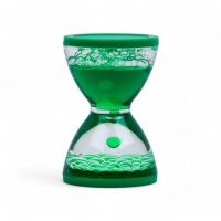 Гелевые часы, антистресс, 4.5 х 7 см, зеленые