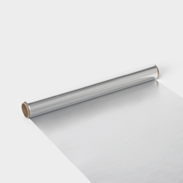 Фольга пищевая алюминиевая &laquo;Доляна&raquo;, 29 см &times; 20 м, 9 мкм