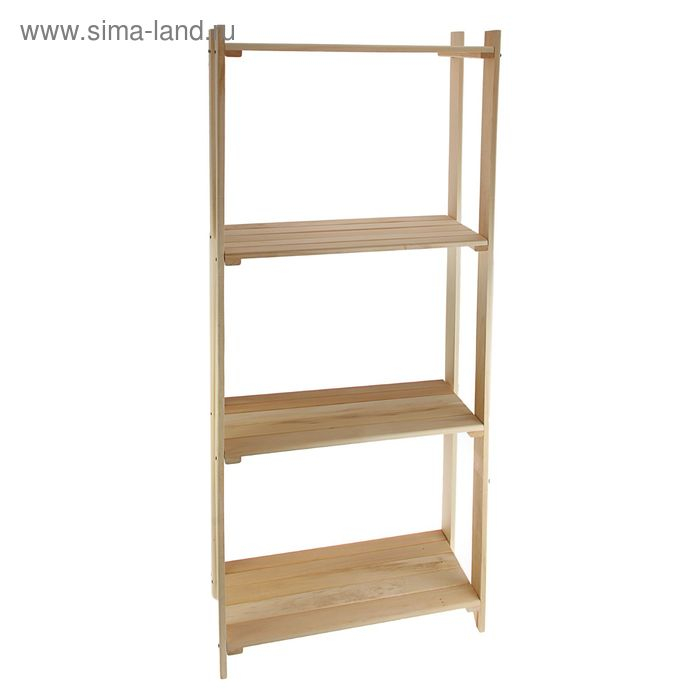 Стеллаж деревянный, 73&times;30&times;160см