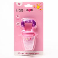 Ниблер &laquo;Принцесса&raquo;, с силиконовой сеточкой, цвет розовый