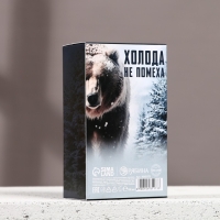 Подарочный набор косметики &laquo;Сильному духом&raquo;, гель для душа и шампунь для волос, 2 х 100 мл, Новый Год