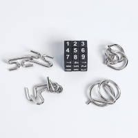 Головоломка металлическая «Океан», набор 5 шт. Головоломка металлическая «Океан», набор 5 шт.