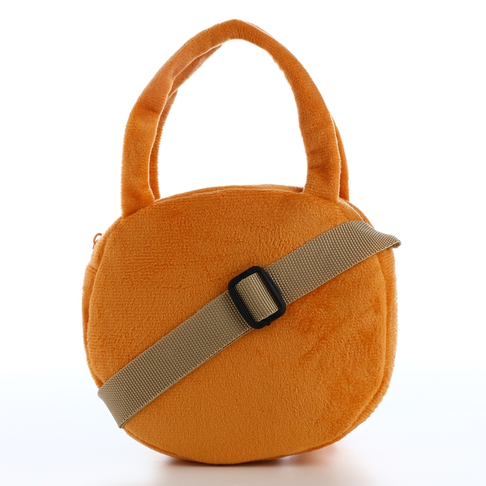 Сумка детская на молнии «Выбражулька», цвет коричневый Сумка детская на молнии «Выбражулька», цвет коричневый