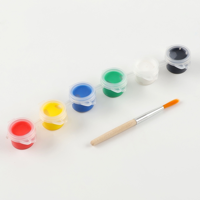 Ёлочные шары под раскраску на новый год &laquo;Ногодняя мечта. Змея&raquo;, d = 5,5 см, 2 шт, новогодний набор для творчества