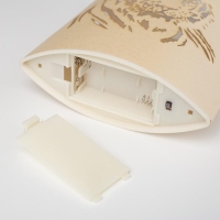 Светодиодная фигура &laquo;Тигр&raquo; 13 &times; 16 &times; 5 см, картон, батарейка ААх2 (не в комплекте), свечение тёплое белое