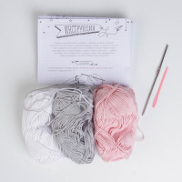 Набор для вязания. Амигуруми: мягкая игрушка своими руками «Сонный мишка Уолт», 26 см Набор для вязания. Амигуруми: мягкая игрушка своими руками «Сонный мишка Уолт», 26 см