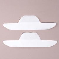 Защитные вкладыши от пота и загрязнений, набор - 10 шт, на клеевой основе, 24,7 &times; 6,8 &times; 0,1 см, цвет бежевый