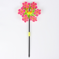 Ветерок &laquo;Бабочка на цветке&raquo;, цвет МИКС