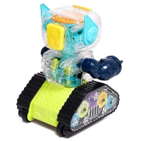 Робот с шестерёнками «Минибот», русское озвучивание, световые эффекты, цвет зелёный Робот с шестерёнками «Минибот», русское озвучивание, световые эффекты, цвет зелёный