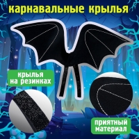 Карнавальный набор «Дракоша»: крылья и шапка Карнавальный набор «Дракоша»: крылья и шапка