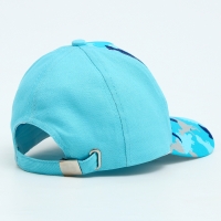 Кепка детская для мальчика «Динозавры», цвет голубой, р-р 52-54, 5-7 лет Кепка детская для мальчика «Динозавры», цвет голубой, р-р 52-54, 5-7 лет